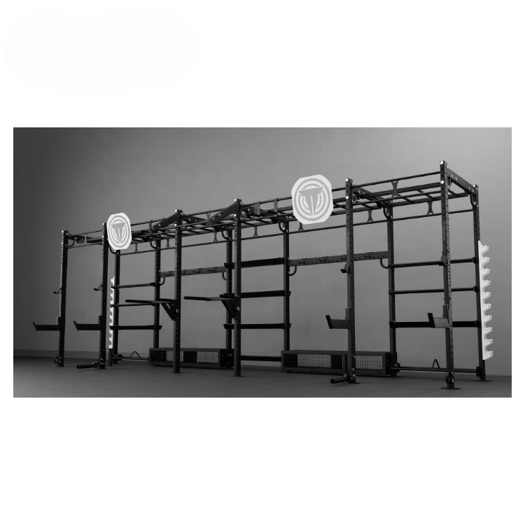 2024 Commercial Multi Steel Body building fitness rigs squat rack Cross Fit Training Power Rack