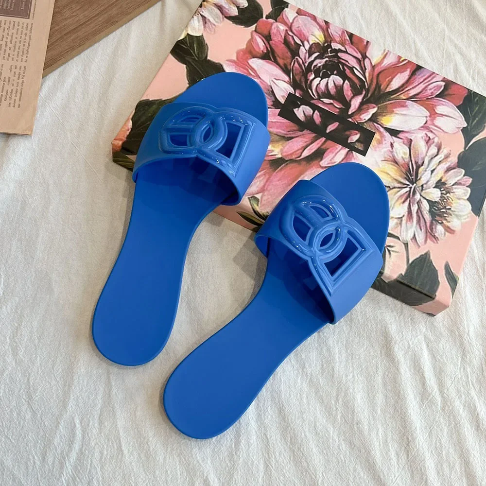 Platform Thick Sole Slide Sandals 2026 Letter Design for Men & Women Non-Slip Indoor Outdoor Slippers Comfort Summer Designer