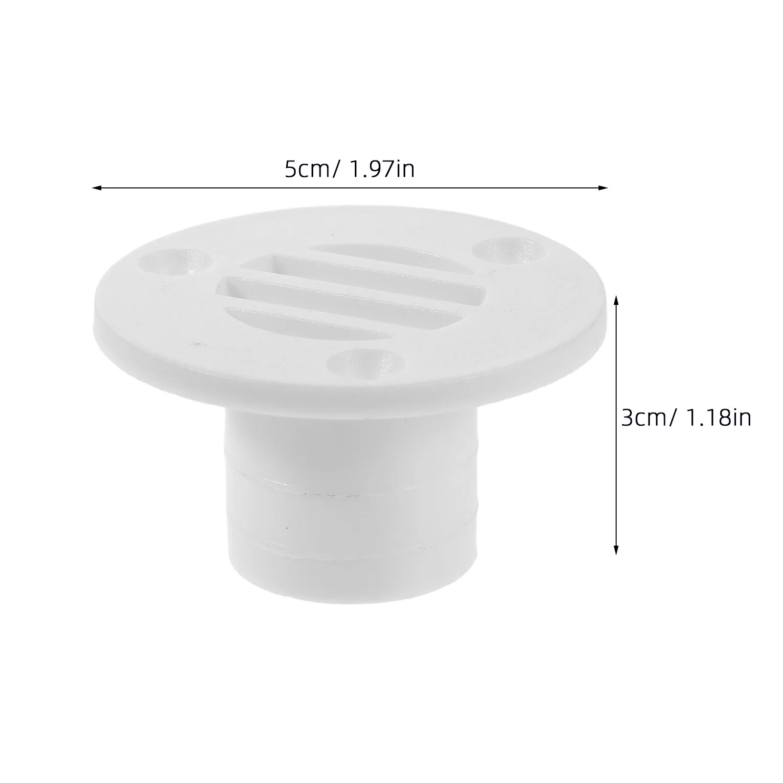 النايلون سطح القارب استنزاف سكوبر صمام يخت الطابق المناسب تصميم مضاد للتدفق الخلفي دائم Rv مكون الذاتي الكفالة قارب استنزاف #6