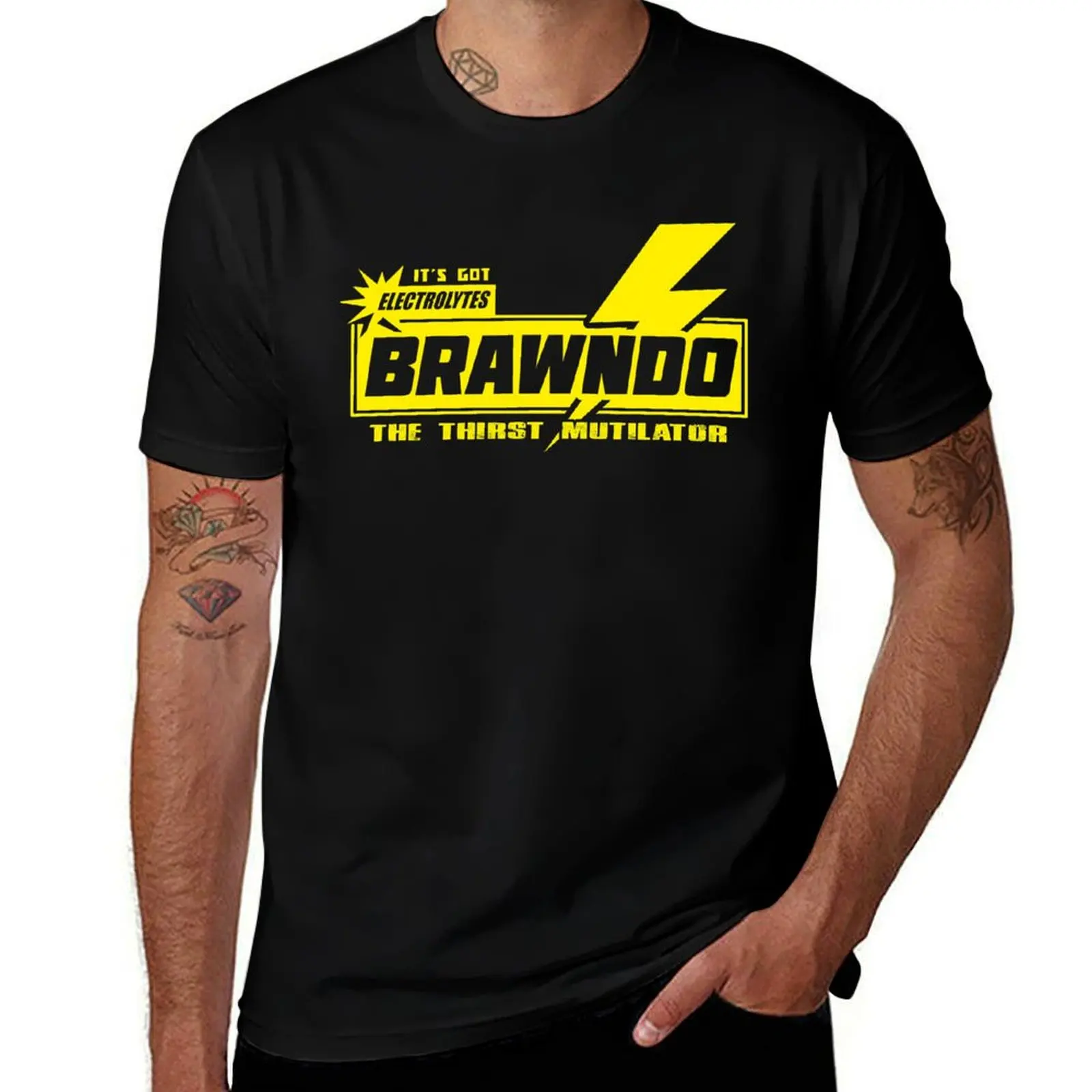 

Brawndo For Fans T-Shirt man tshirt t shirt for man 100 percent cotton T-Shirt