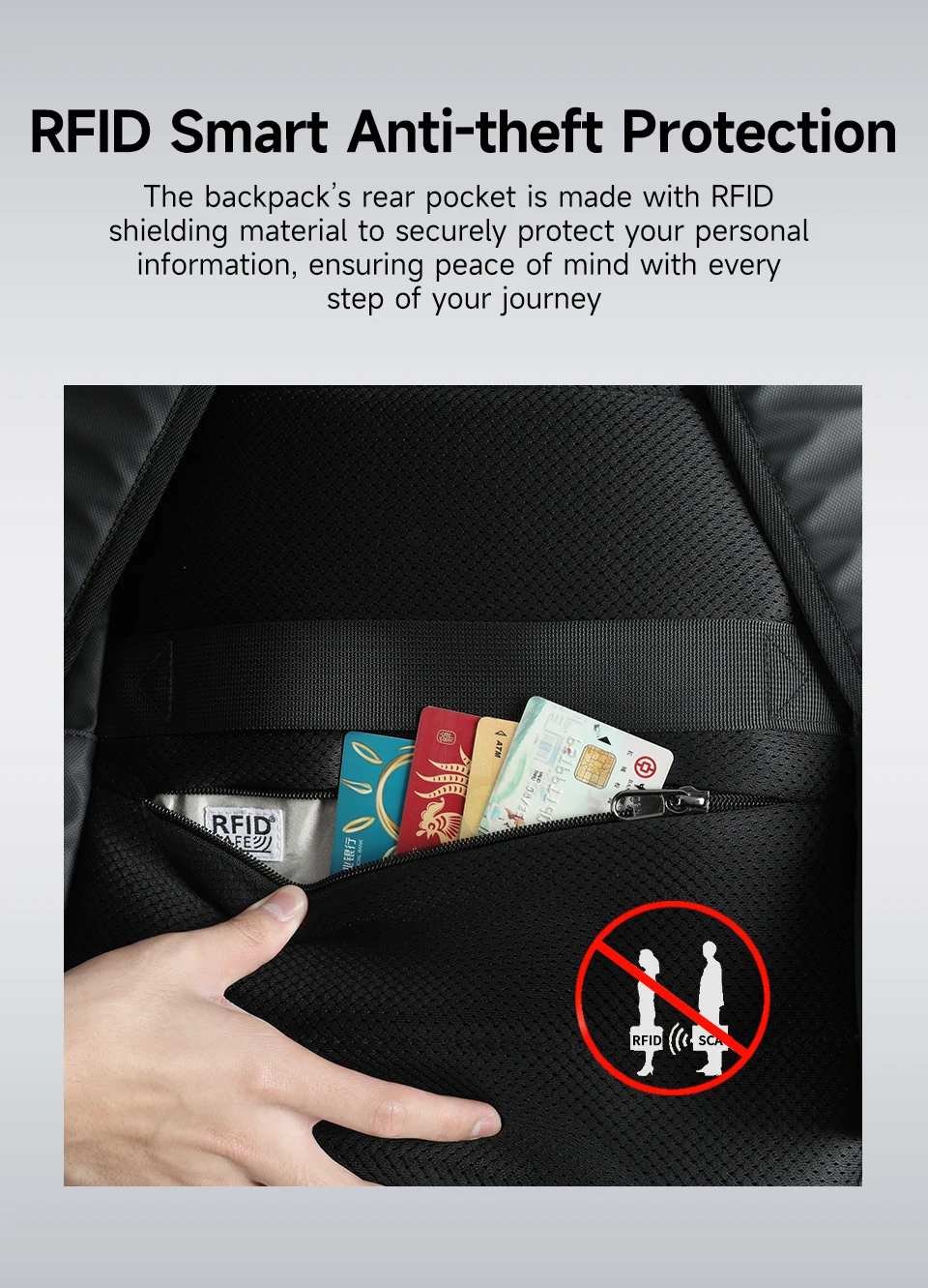 Tigernu Reise Rucksäcke Für Männer 15,6 17 19'' Laptop Rucksack Männlichen Business Rucksack Taschen Für Schule Rucksack Mochila Rucksack – Detail 8