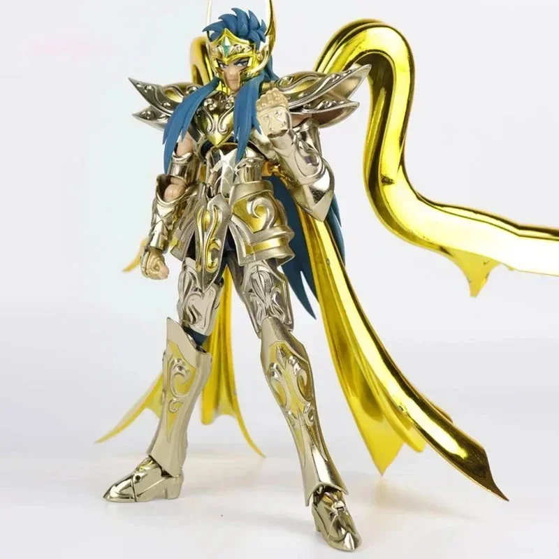 

In Stock GT Model Saint Seiya Myth Cloth EX Aquarius Camus SOG Soul of Gold Metal Armor Saint Figure GreatToys Model Toys