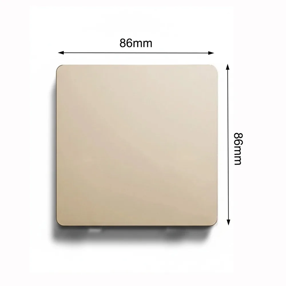 Flange Cover 86 Type Wall Hole Cover Self-adhesive White Panel Decor Cover Switch Socket Cover Plate Home Improvement