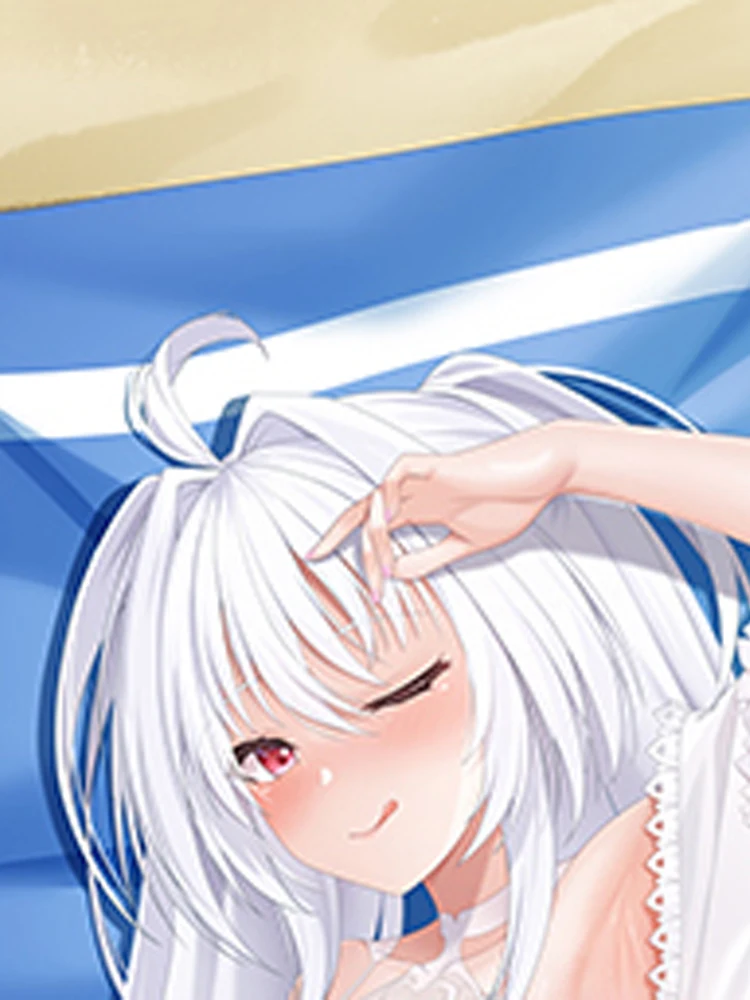 Dakimakura Anime Custom Graf Zeppelin Pillow Cover Double-sided Print 2WAY Life-size Pillowcase Gifts
