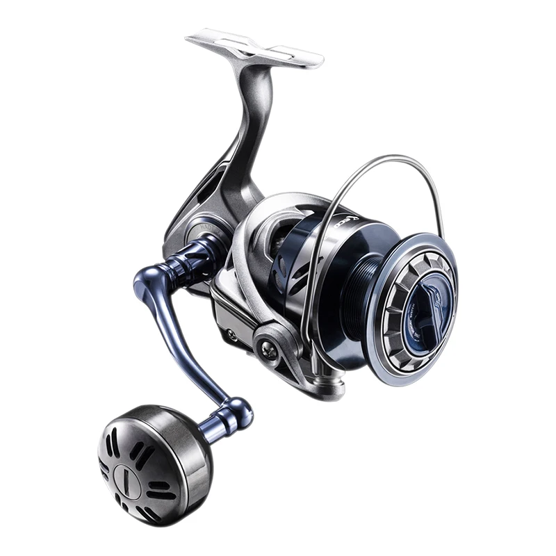 ECOODA 2023 Hadera 6000 8000 Series Spinning Reel 15KG Drag Power Saltwater Fishing Reel 4.3:1 Gear Ratio Fishing Wheel