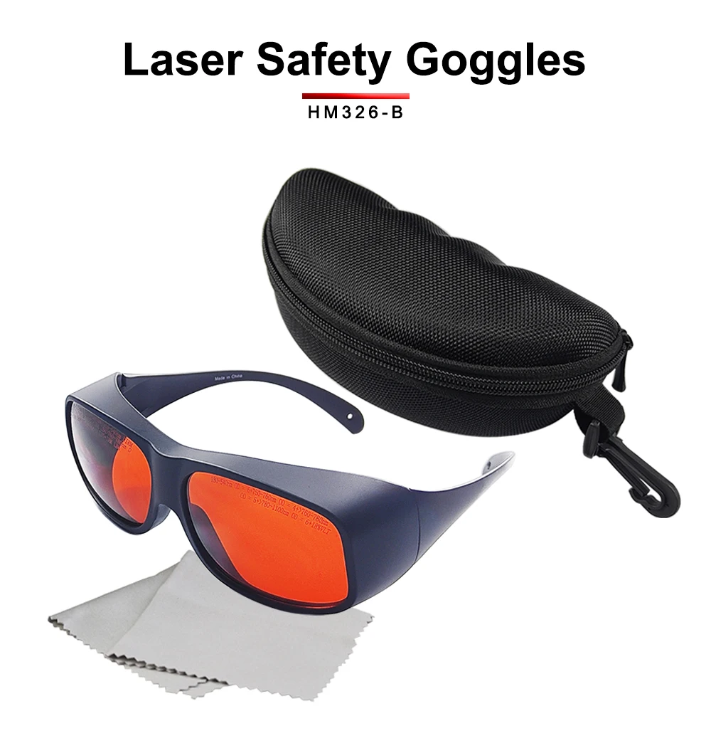 HUNST 355 & 532nm & 1064nm Laserschutzbrillen Schutzbrillen für Faser-, UV- und Grünlaser-Sicherheit – Detail 1
