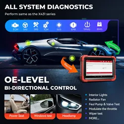 LAUNCH X431 CRP919X-BT OBD2 Scanner Automotive Diagnostic Tools Car CANFD DOIP ECU Coding Professional Scan Free Shipping