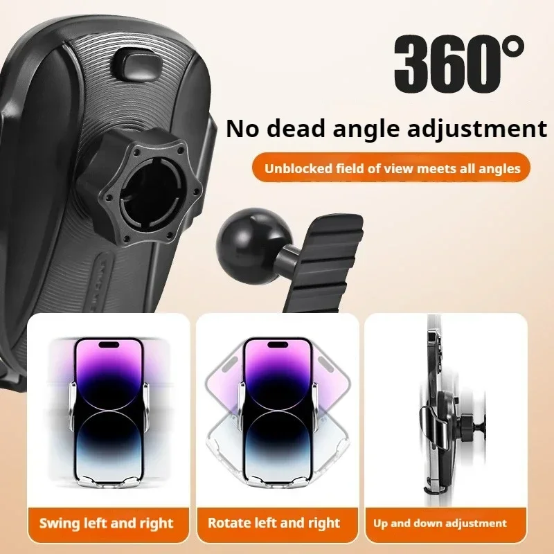 For Mercedes Benz S400 S450 S500 S600 W222 2014-2020 Magnetic Car Phone Holder 15W Wireless Charging Phone Stand MagSafe Base