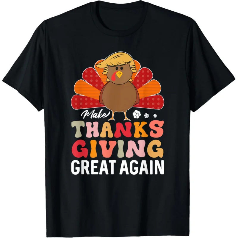 Make Thanksgiving Great Again Trump T-Shirt