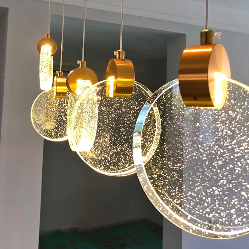 Compound attic crystal chandelier living room dining room stair lamp decoration exhibition hall industrial rope Chandelier