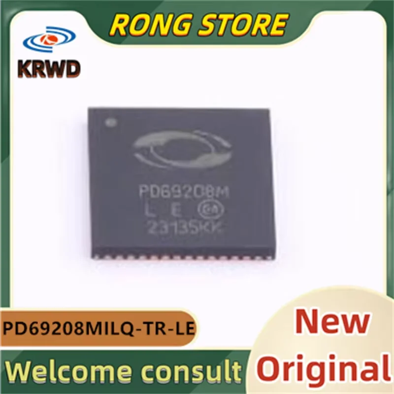 (2PCS) PD69208M New and Original Chip IC PD69208MILQ-TR-LE PD69208MILQ  PD69208 QFN-56