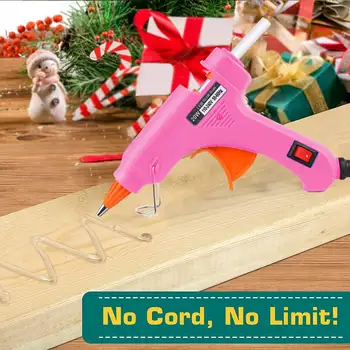 3支/1個裝熱熔膠槍,20瓦熱熔膠槍,使用膠棒,適用於DIY手工藝品、藝術創作、聖誕禮物、快速家居裝飾 8 最佳銷售 胡椒槍 - №2