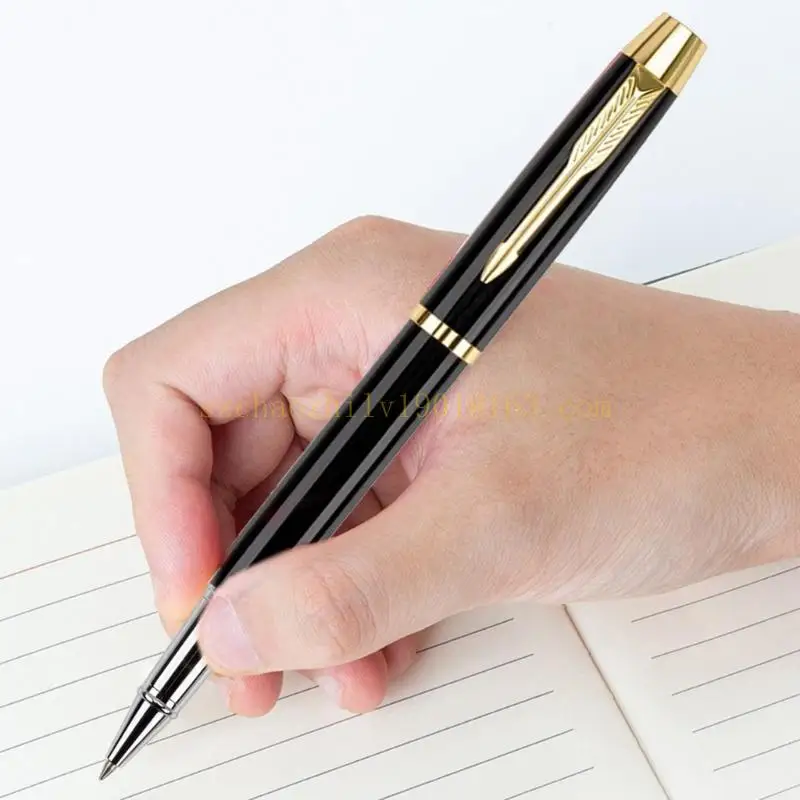 

62KA Metal Signing Pen with Pen Clip Refillable Metal Gel Pen Business Gift Pen