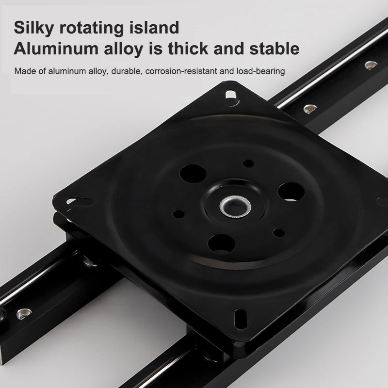 Top Rail System Rotating Mechanism Pull Out Expandable Countertops Accessories Sliding Table for Kitchen Island Extension view 2