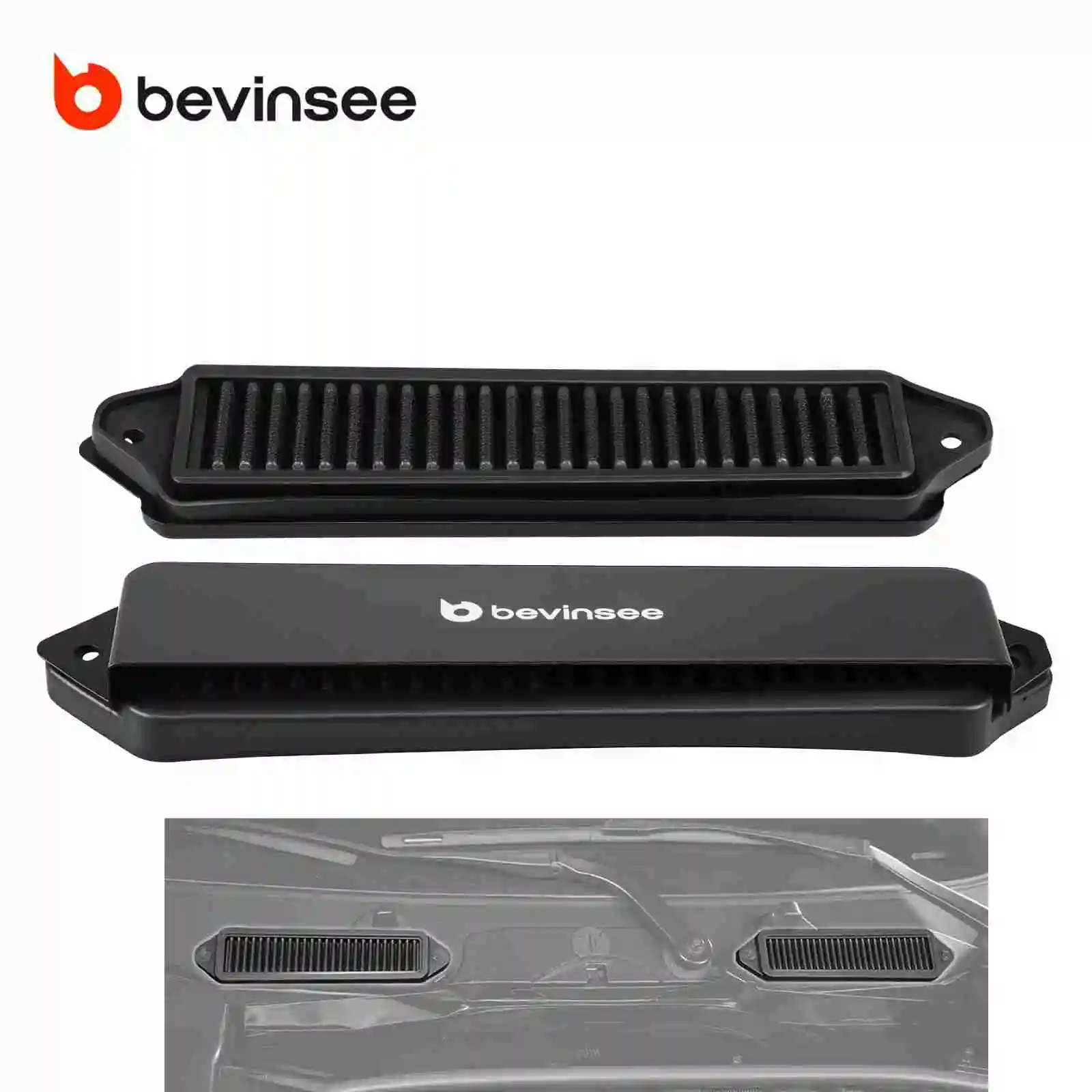 

Cabin Air Filter Kit with Reinforced Weather Guard Kit For BMW E82 E88 E81 E87 E90 E92 E91 E93 2005-2013 X1 E84 2010-2015