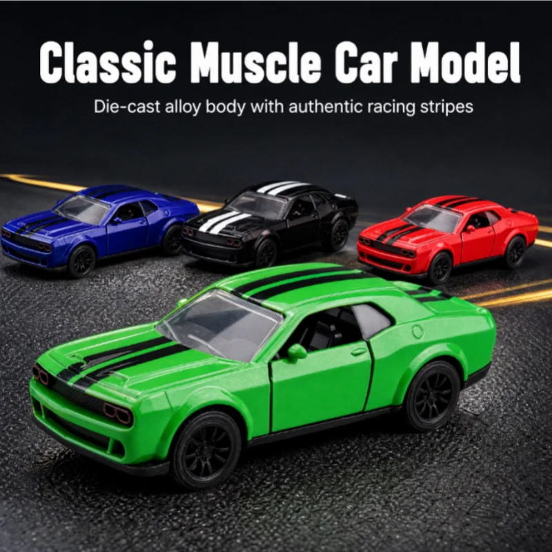 Scale Alloy Car Model, Black Luxury Off-Road Die-Cast Vehicle, Retro-Style Realistic Multi-Door Convertible with Opening Do