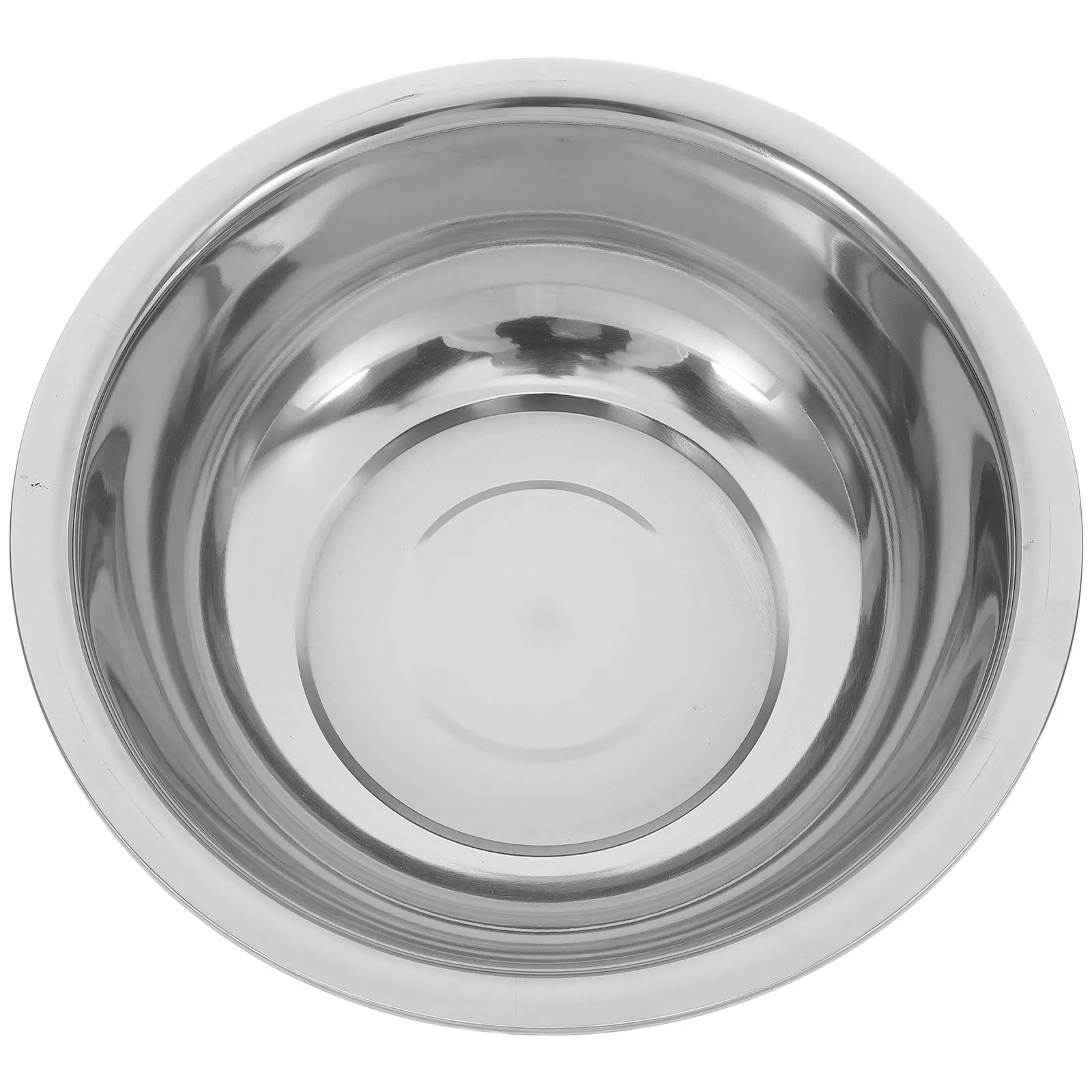 

Stainless Steel Basin 29Cm Portable Multi-Function Foot Soak Tub Laundry Face Washing Deep Foot Bath Bucket Laundry Bucket