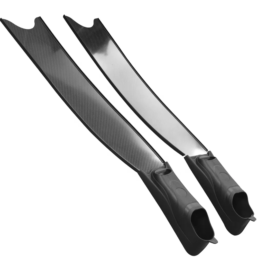 

Long Pure Carbon Fiber Diving Flippers Fins for Swimming Snorkeling