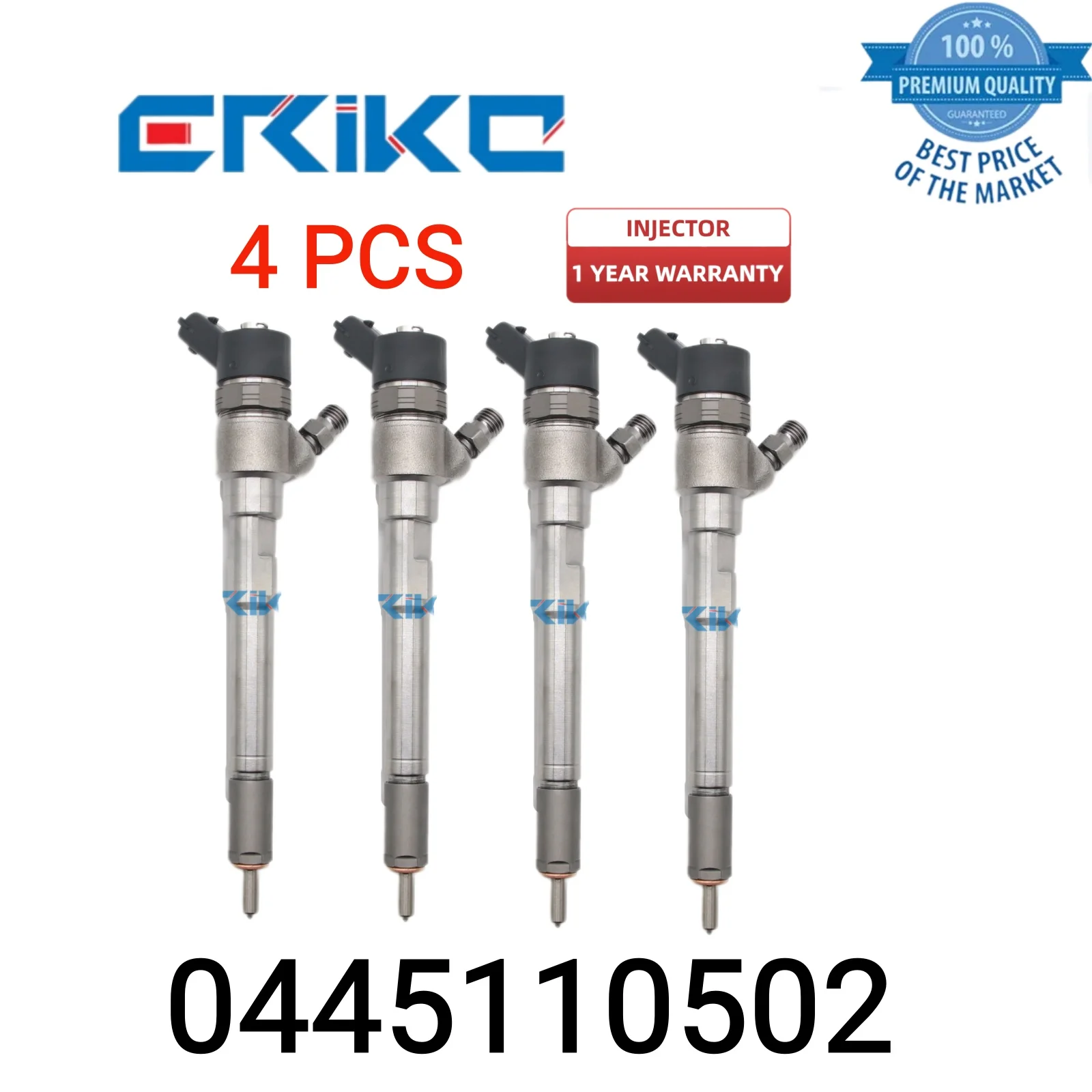 4 PCS 0445110502 Original Injector 0 445 110 502 Common Rail Injector 0445 110 502 Diesel Engine Parts Injector