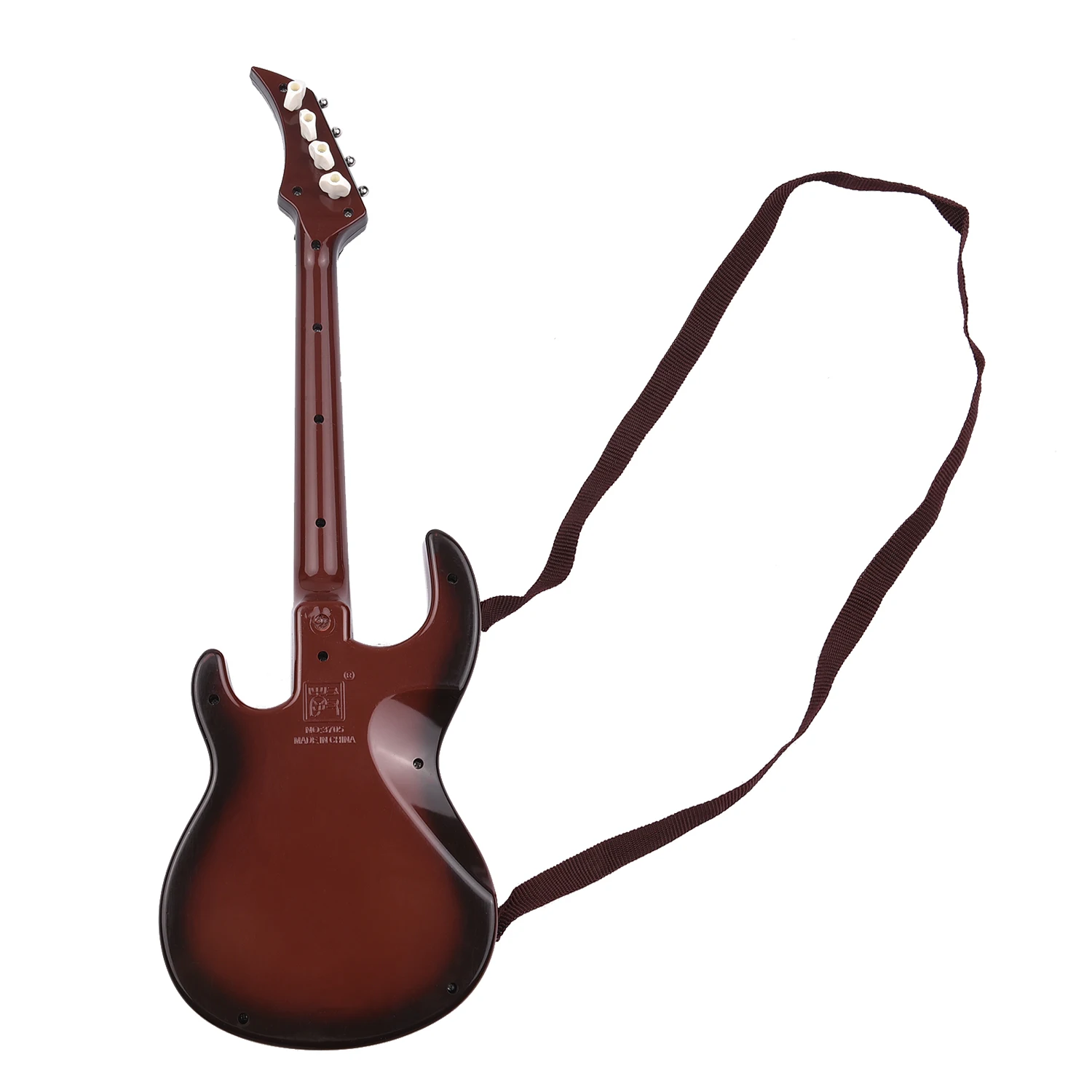 Children Simulation Bass Guitar 4-String Mini Musical Instrument Educational Guitar Bass Toy for Kids Beginners 19 inches