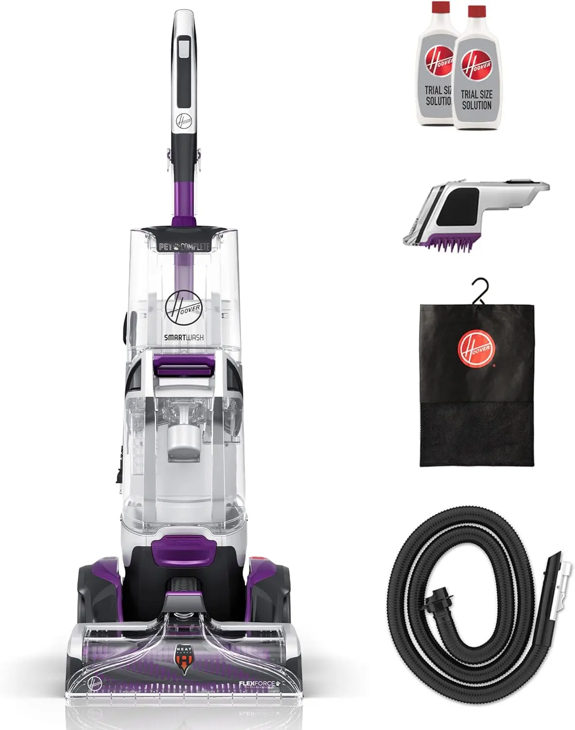 Automatic Carpet Cleaner Machine with Spot Chaser Wand, Deep Cleaning Carpet Shampooer Machine