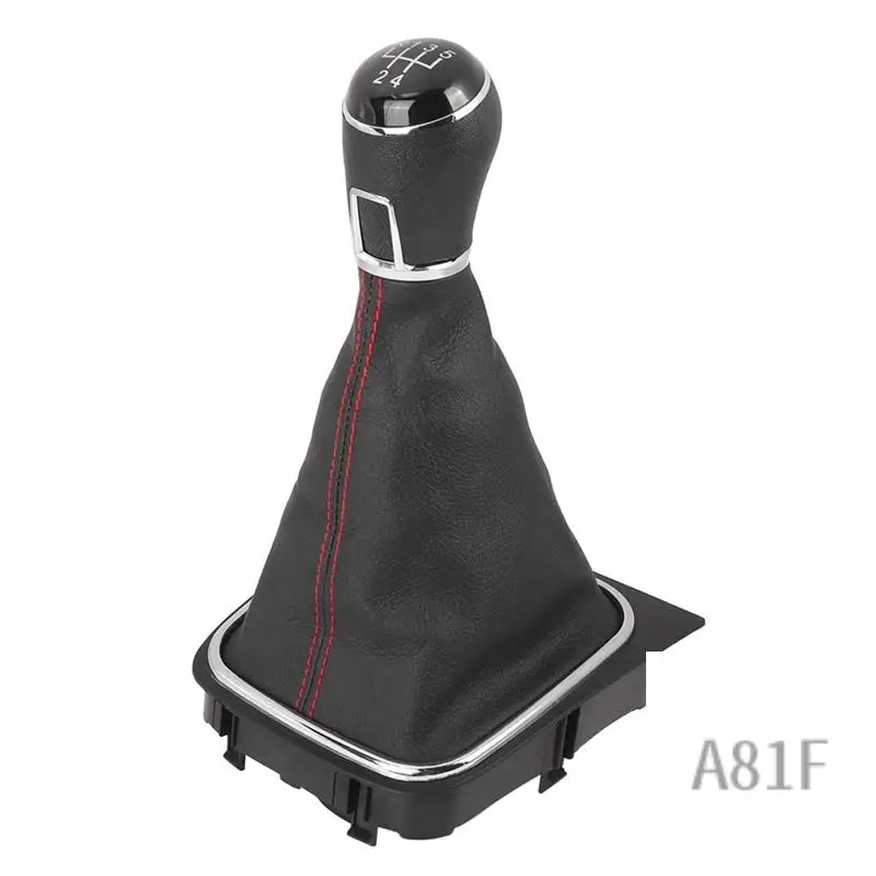 

5 Speed Gear Knob Shift Stick Gaiter Cover For VW Golf 5 6 Car Replacement Accessories