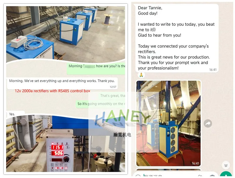 Equipamento de anodização direto da fábrica TLF retificador de anodização dura de corrente constante 70v 2000a