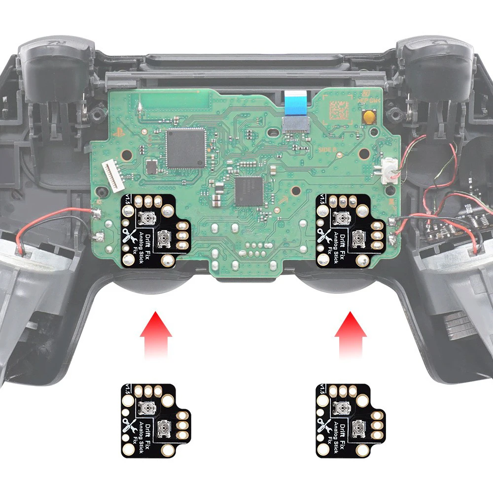 Analogico Stick Drift Fix Mod Reset Drift Thumbstick Calibrazione della resistenza per PS4 PS5 Xbox one s series s x Controller