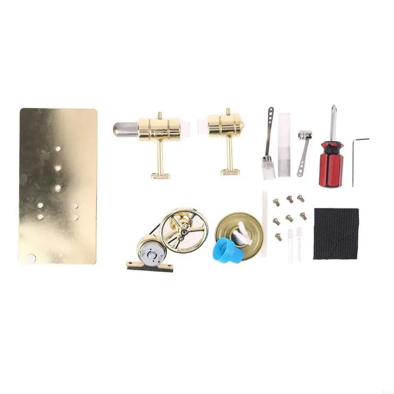 

Q81C MINI All Metal Stirling Engine Motor Model Science Educational Toy