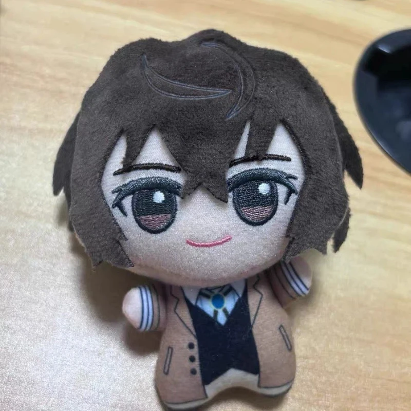 Disponibile Miniso Bungo Stray Dogs Anime Portachiavi in peluche Giocattolo Compleanno Natale Halloween Regalo a sorpresa Regali universali unisex