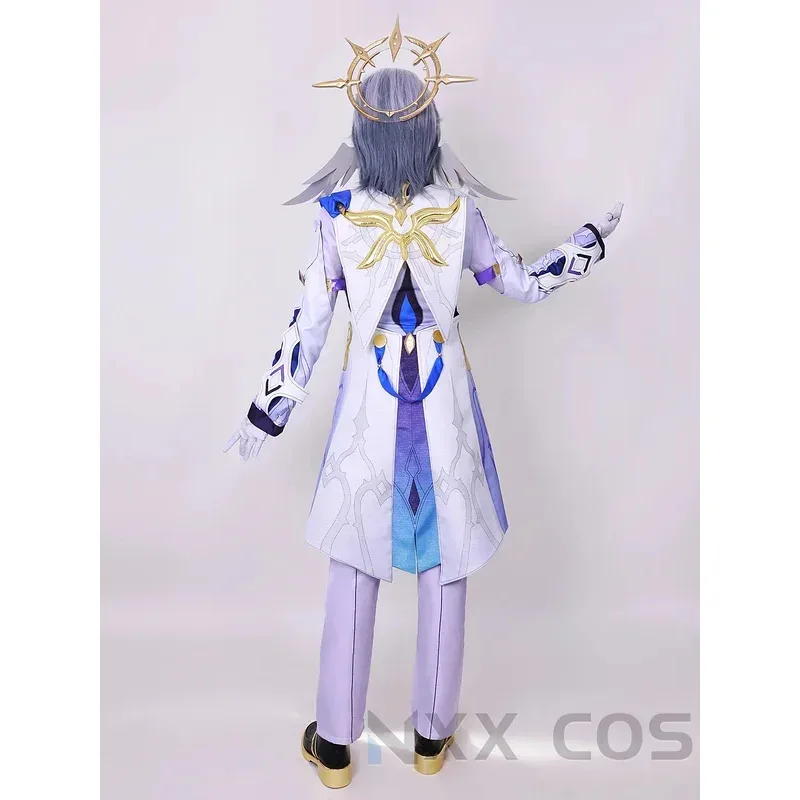 일요일 코스프레 Honkai 스타 레일 코스프레 의상 파티 의류 역할 놀이 코믹 콘 가발 Coser Prop