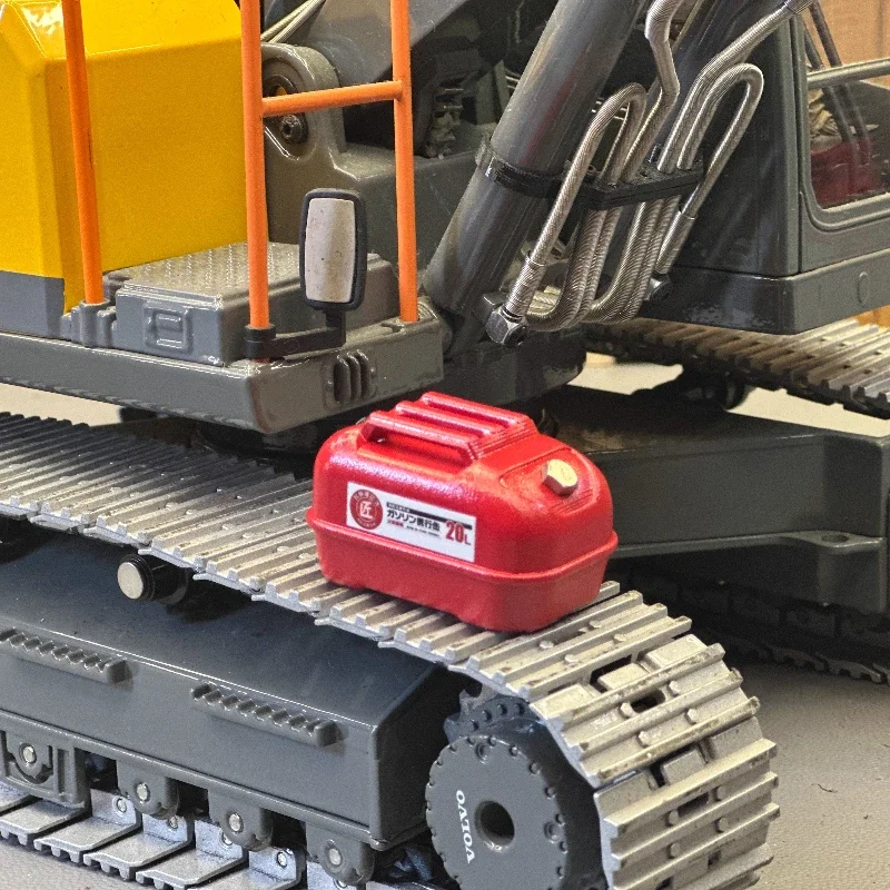 1 stücke Kunststoff Simulation Öl Barrel für 1/8 1/10 1/14 Tamiya RC Lkw Auto BENZ Scania Diy Teile spielzeug