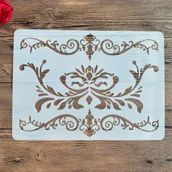 A4 29 *21cm DIY Stencils wall  Painting Scrapbook Coloring Embossing Album Decorative Paper Card Template wall mandala