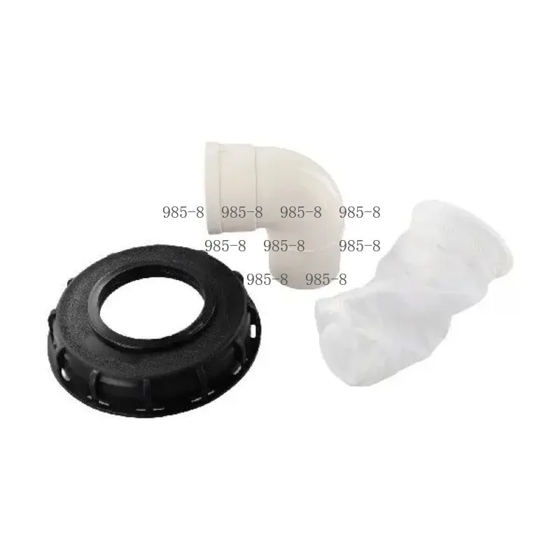 Filter Plastic Ton Bucket Cover For IBC Tank, Black DN150 (150-165MM) Red DN225 (225-245MM), Replacement IBC Ton Pail Fitting