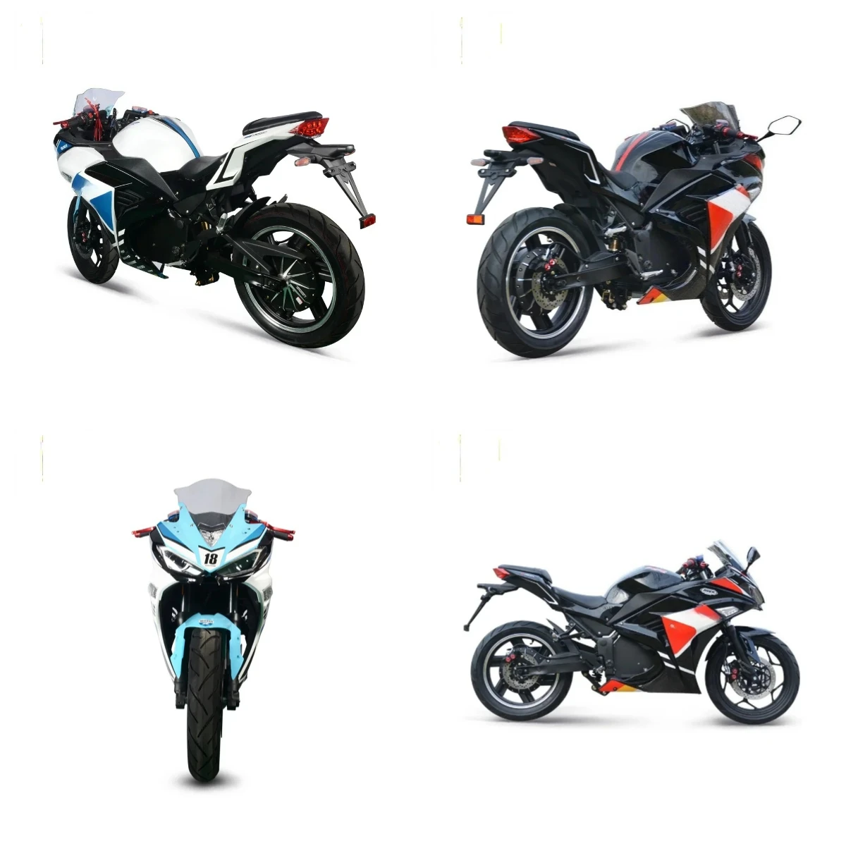 

STLF Luyuan MotorcycleElectric Motorcycle V6 Model 2000W Power With 72V Battery Top Speed Of 80km/h Racing Motorcycles