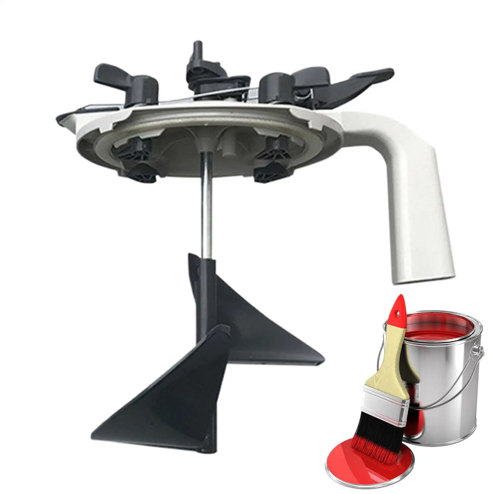 

Leakproof Paint Mixing Lid for 1 Gallon Can 4L Stirring Machine Cover Commercial & Home Use for Workshop Automotive Indoor