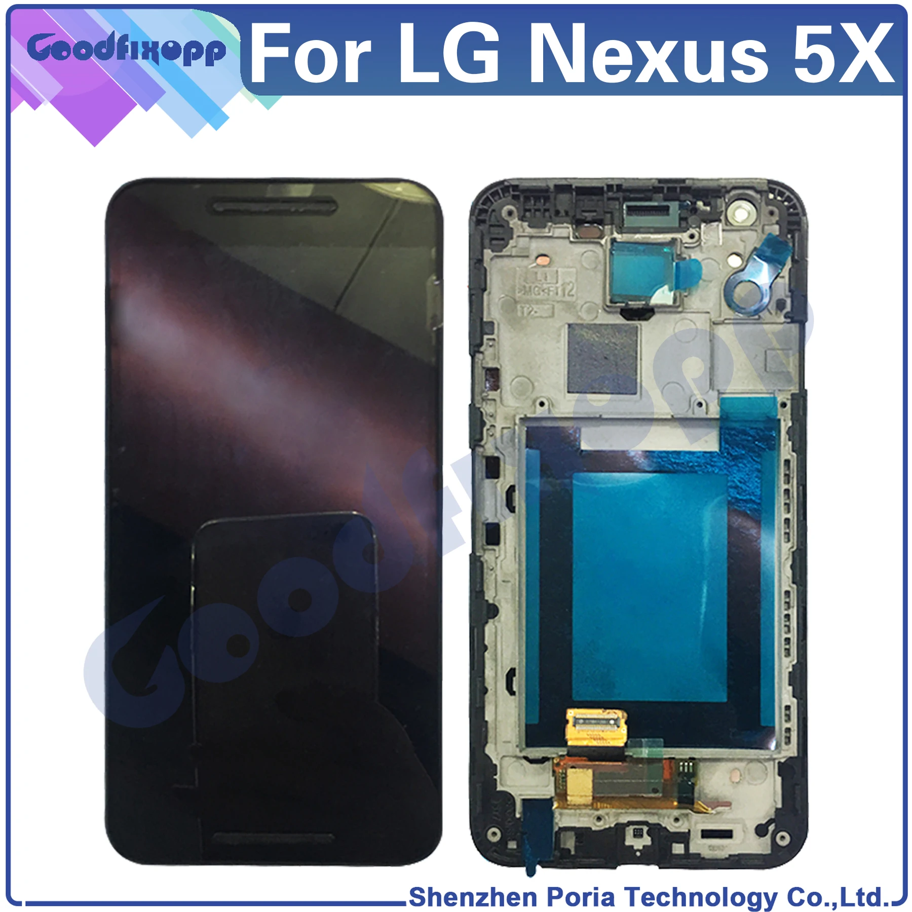 For LG Nexus 5X H791 LCD Display Touch Screen Digitizer Assembly Repair Parts Replacement