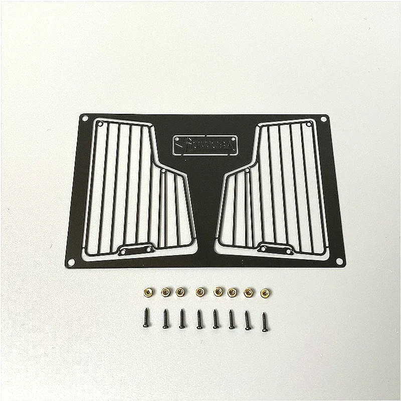 Metal Front Lights Lampshade Protective Net for 1/14 Tamiya RC Truck Drag Head Car Mercedes-Arocs  3363 3348