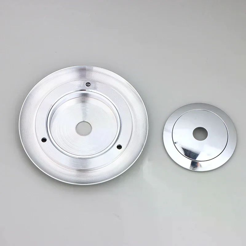 Aluminum Cap For Glass Globe Lampshade Arc Tray Flying Saucer Holder Replacement Part For Home Hotel Ceiling Light Fixture