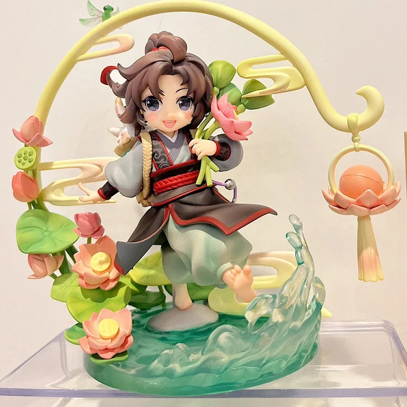 New Official  Anime Mo Dao Zu Shi Lan Wangji Wei Wuxian Figurine Juvenile Cub Figure Toy Game Periphery Model Collect Gifts