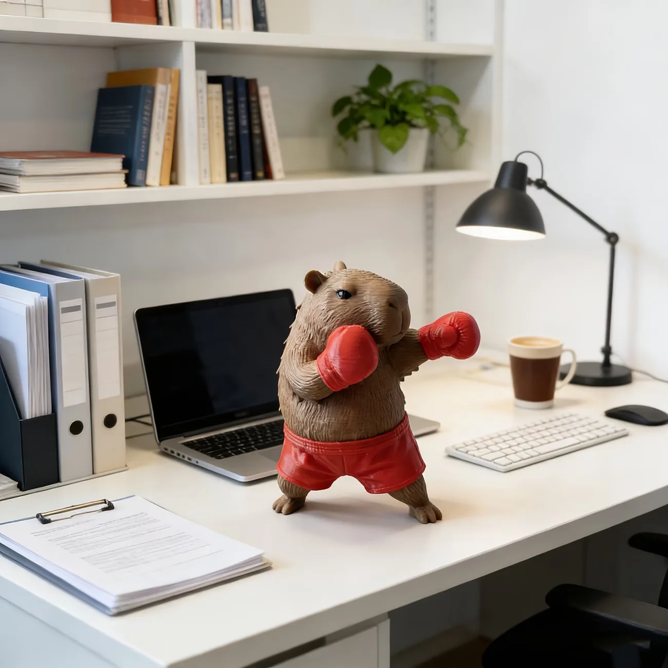 Cute Capybara Ornament, Desktop Office Decoration, Car Decor, Creative Animal Model, Collectible Figurines, Car Ornament
