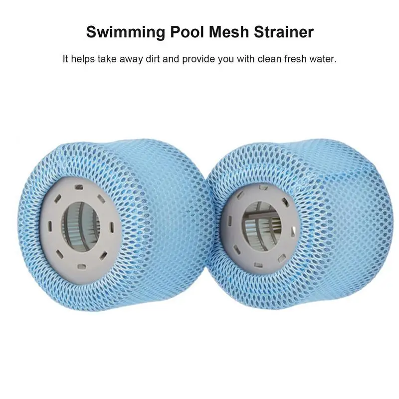 1pc/2pcs Mspa Hot Tubs Swimming Pool Filters Cartridge And Filter Protective Net Mesh Cover Strainer Pool Spa Accessories