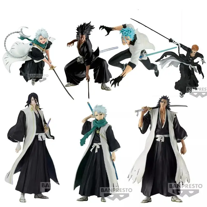 

Подлинная модель Bandai Bleach VS SAS Grimmjow Jaegerjaquez Zaraki Kenpachi Hitsugaya Toushirou Kurosaki Ichigo
