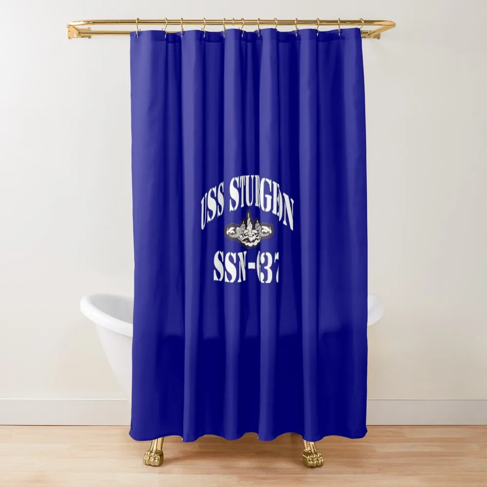 

USS STURGEON (SSN-637) SHIP'S STORE Shower Curtain Bathroom Shower Set Shower For Bathrooms Bathroom Accessories Curtain