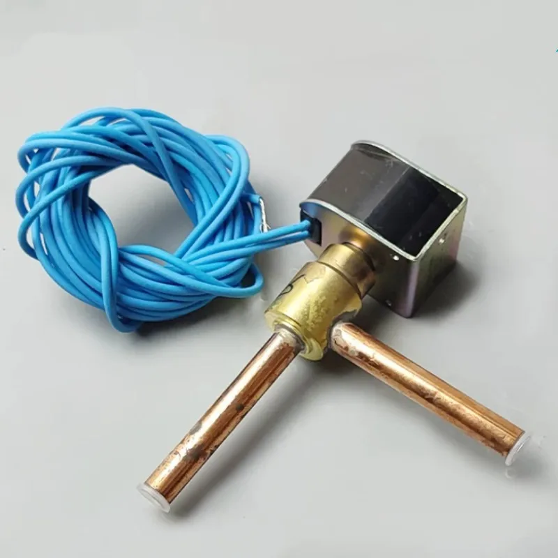 Electromagnetic Valve Two-way FDF2A65-6/5W Normally Closed Valve Air Conditioning Refrigeration Machine Defrosting Right Angle V