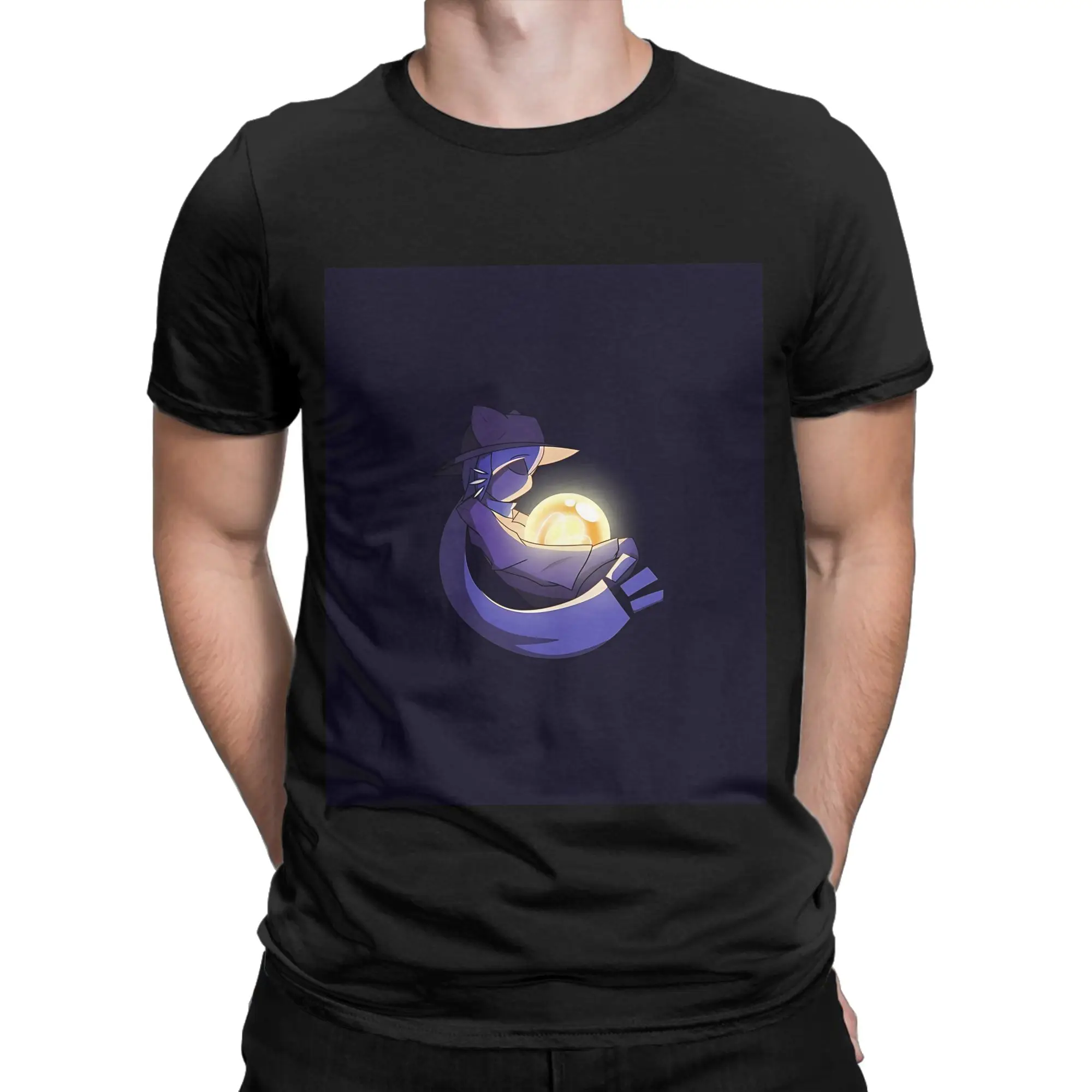 Niko and the Sun Graphic Graphic Funny 100% Cotton T-Shirt OneShot Tops Tees For Men