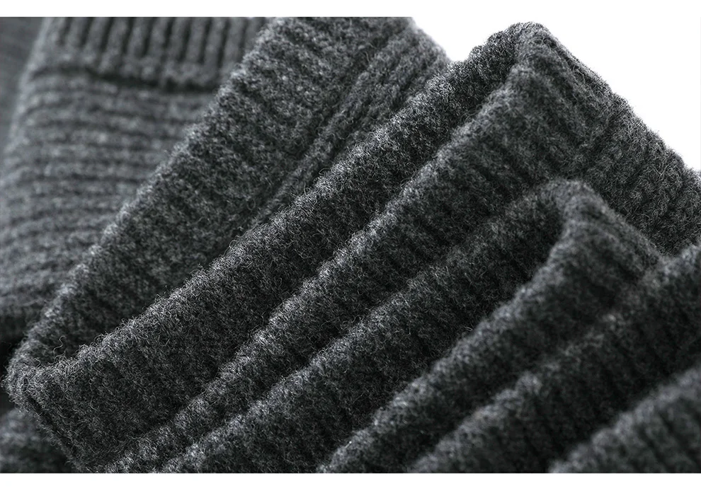Autumn Winter Thickened One-Piece Scarf Hat 100% Merino Wool Knitted Frostproof Neck Protection Integrated Scarf Hat