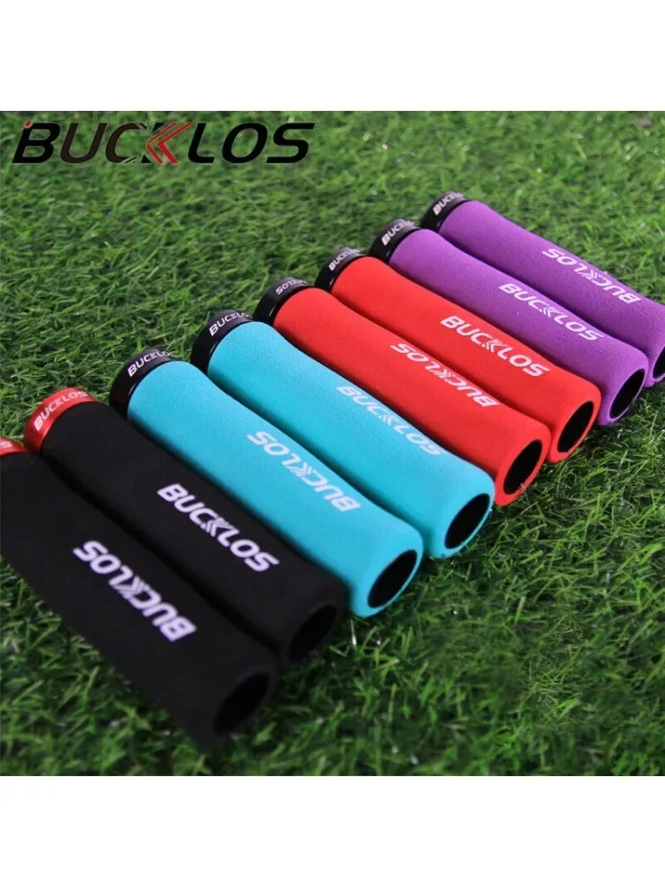 AliExpress BUCKLOS Bike Handle Grips Lock MTB Rubber Grip Sponge Bicycle Grip Anti-skid Handlebar Bicycle Cuffs