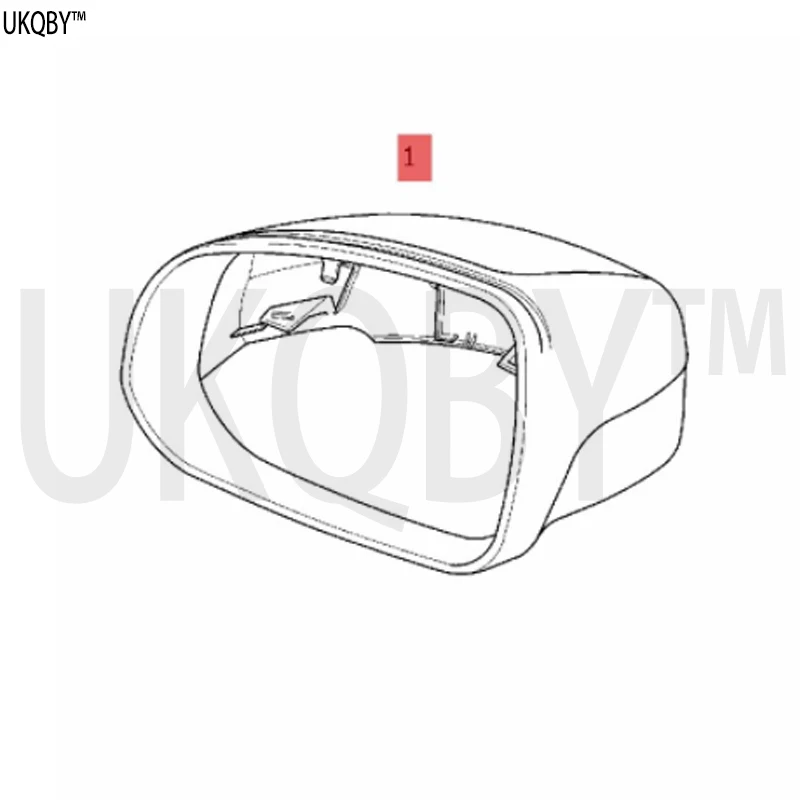 Cover left  Bumper shell 39844955 39844970