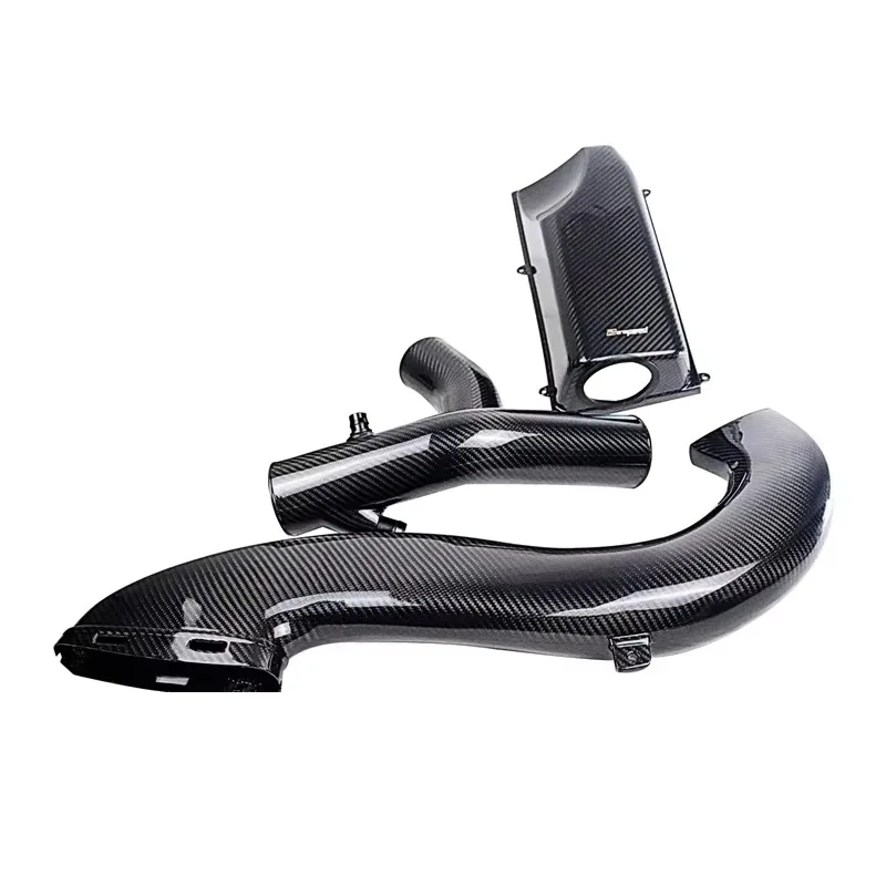 

High Performance Dry Carbon Fiber 3K Twill Intake Pipe Cold Air Intake System Kits for C E M264 2.0T 2019+